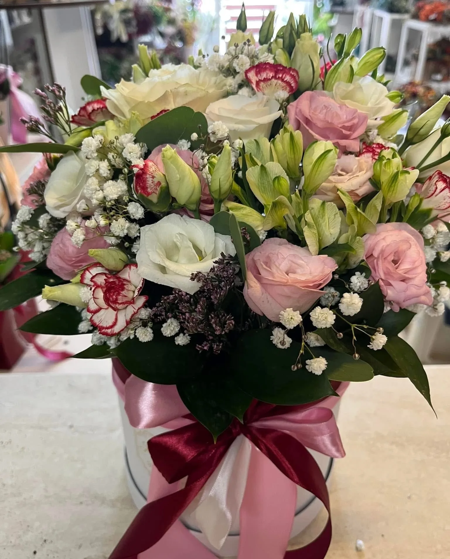 Green foliage bouquet