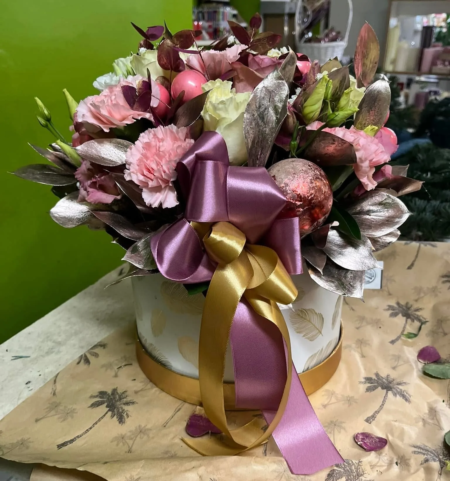 Elegant orchid plant